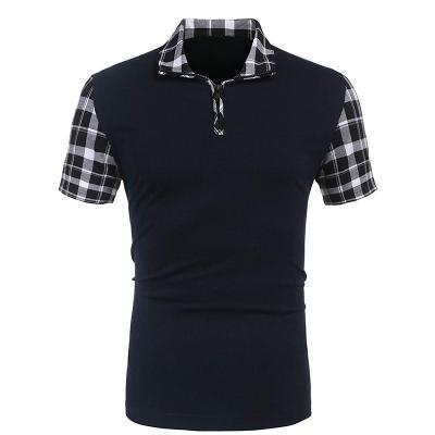 China High Quality New Arrived Fashion Anti-wrinkle Short Sleeve Men's Polo T-shirt Cotton Young Men's Polo T-shirts for sale