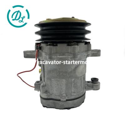 China SD7B10 Excavator Air Conditioning Compressor 12V Sanden 7155 57189 for sale