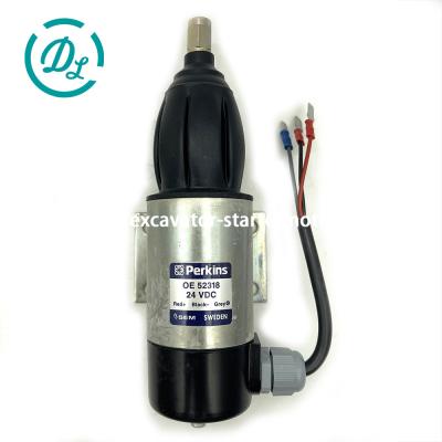 China Excavator 24v Fuel Shut Off Solenoid OE52318 873754 872825 Perkins for sale