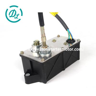 China Black Excavator Throttle Motor 21EN-32320 21EN-32340 Hyundai R80-7 for sale