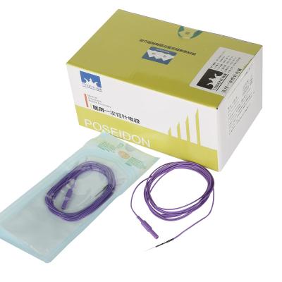 China IONM Factory Supply Disposable Medical Subdermal EMG Single Needle Electrodes for sale