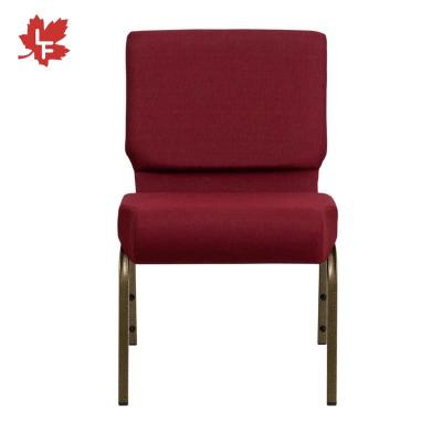 China China Wholesale Cheap Good Quality Modern Metal Interlocking Comfortable Padded Cushion Theater Church Chairs For Auditorium for sale