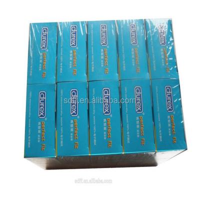 China Automatic Beverage Condom Box 3D Cellophane Wrapping Machine for sale