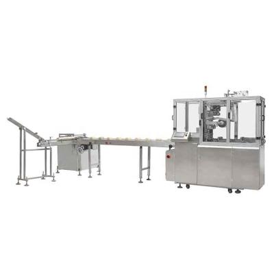 China Wholesale Heat Sealable Packaging Type X Fold Food Factory Film Cookie Wrapping Machine for sale