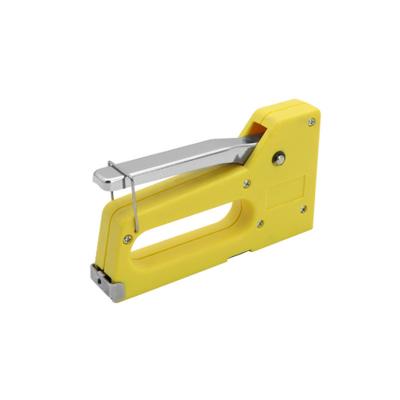 China Industrial Strength Heavy Duty Manual Plastic Staple Gun Hand Tacker for Professional for sale