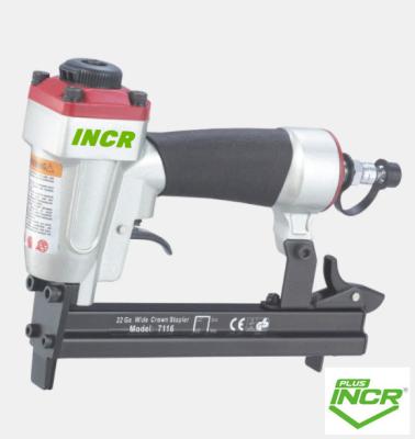 China 22gauge Fine Crown Pneumatic Staple Gun D7116S Perfect for Heavy Duty Applications for sale