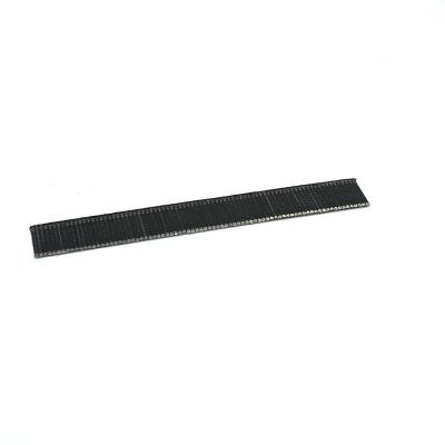 China ISO Standard Straight Nail Carbon Steel Brad Nail Wicker Furniture Black F Nail 15mm for sale