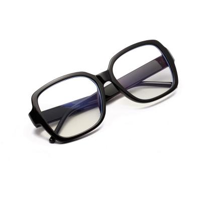 China Fashionable Wholesale Women Men Blue Light Blocking Retro Anti Glass Square Blue Light Glasses for sale