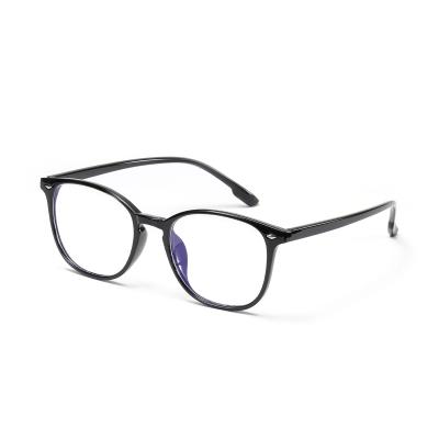 China Hot Sale Optical Frame Anti Mirror Fashion Flat Metal Full Frame Optical Frame Blue Glasses for sale