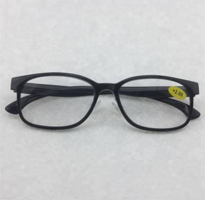 China China custom thin cheap black frame promotion fashionable round reading glasses for sale