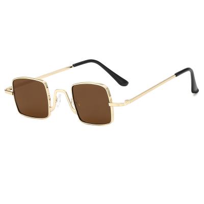 China Trendy Fashion Sunglasses Metal Square Frames Kids Sunglasses Boys Girls Children Sun Glasses Lovely for sale