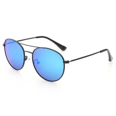 China Fashion Sunglasses Wholesale Fashion Newest Classic Outer Metal Round Frame Polarized Kids Sunglasses for sale