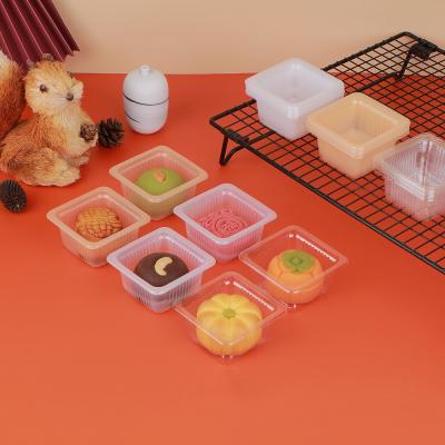 China Moon Cake Plastic Pastry Packaging PET/PP Plastic Blister Tray Food Grade for sale