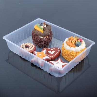 China PP Thermoform Plastic Trays Rectangle For Supermarket for sale