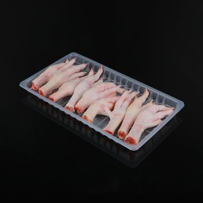 China PET Plastic Packaging Tray For Fresh Meat Seafood Lamb Fish Beef Fruit for sale