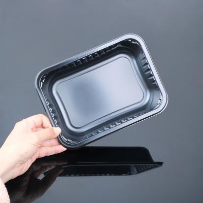 중국 Origin Black CPET Plastic Food Container Recyclable ,CPET Trays Food Packaging 판매용