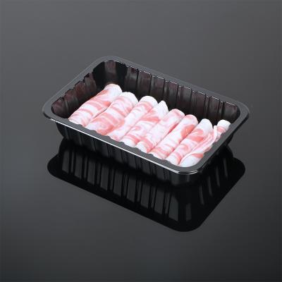 China Eco- friendly Disposable fresh food tray PET MAP TRAY à venda