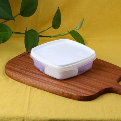 China Frozen 250ml Square Household Small Capacity Food Crisper Container Box Te koop