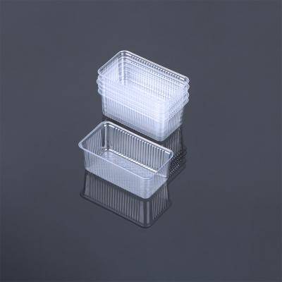 China Wholesale Disposable Transparent Dessert Loaf Packaging Food Grade Cake trays for sale