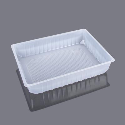 China White 0.65mm Food Grade Disposable Plastic Containers for sale