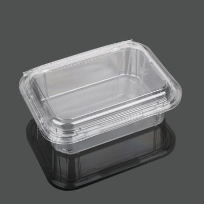 China Caja plástica disponible de empaquetado para llevar de la comida del 13.5cm en venta