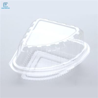 Chine Boîtes de gâteau en plastique jetables du polygone 14x14x8.5cm à vendre