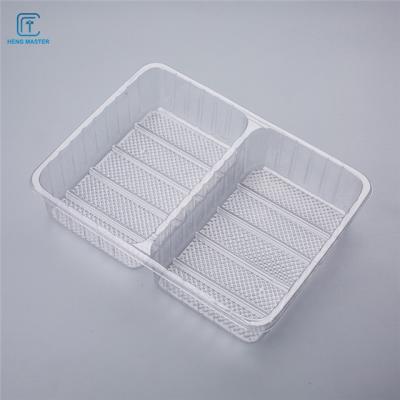 China Nicht giftiger quadratischer Plastik der Tortenschachtel-20x15.5x4cm klarer zu verkaufen