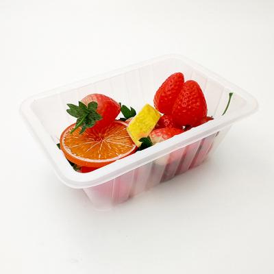 China Bandeja disponible de la fruta del polipropileno los 20*14*5.5cm del OEM en venta