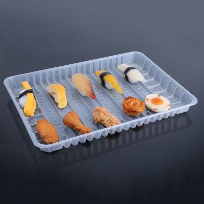 Chine Plateau jetable de compartiment de la catégorie comestible pp 35*25*3cm à vendre