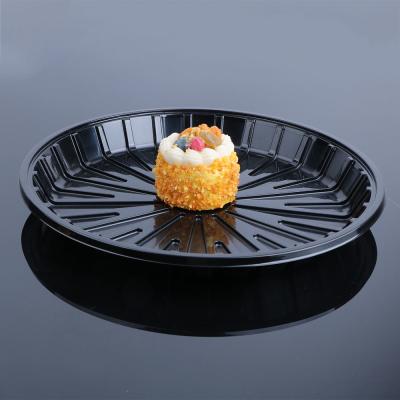 China Eco Friendly Pet 27x3.3cm Disposable Sushi Trays for sale