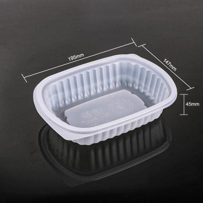 China Disposable Food Grade Blister Packaging Tray Custom PP Material Plastic Blister for sale