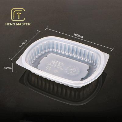 China Eco Friendly Disposable Plastic Blister Tray Food Grade PP Tray for sale