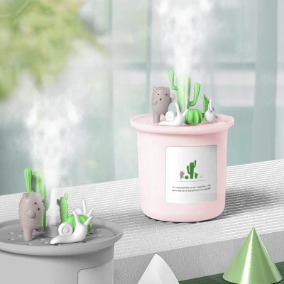 China 10ã Ž ¡ 2019 Fresh Mini Air Purifier Humidifier Unique Special Shaped Animals & Tree & Cup Mist Products for sale