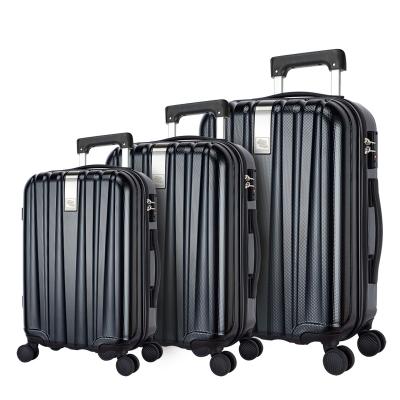 China Hard Shell Trolley Luggage Hanke Custom Cart Bags Travel Luggage Suitcase Hard Shell Traveling Spinner Luggage Wholesale Sets for sale