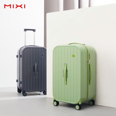 China High Quality Mixi Hot Selling Design New Large Capacity Light Custom Suitcase Fashion Carry On Trolley Travel Luggage Suitcase for sale