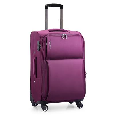 China Fashionable Hanke Trolley Spinner Wheel Suitcases Men Business Travel Luggage Rolling Bags Carry On Trolley Moving Bag for sale