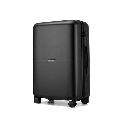 China 2021 New Luxury Search Custom Logo Luxury Carry On Suitcase 100% Aluminum Trolley Travel Luggage With USB Port for sale