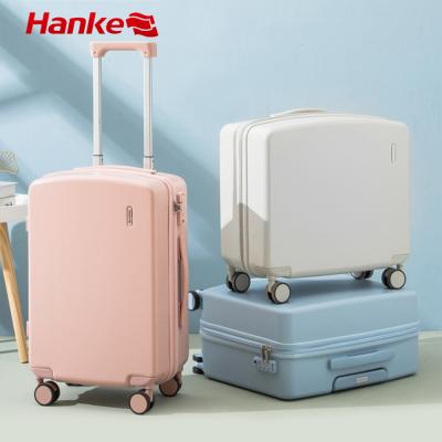 China Fashionable Universal Password Wheel Hanke Luggage Suitcase Lightweight Fashion 18 20 24 28 Inch Business Travel Trolley Bag Luggage Sets for sale