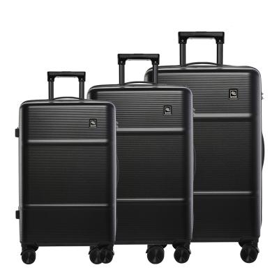 China High Quality Hard Shell Trolley Luggage Hanke Travel Trolley 3 Pieces Viagem Business Mala Luggage Set Suitcase On Wheels for sale