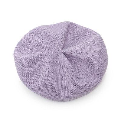 China 2021 Simple Style Knitted Embroidery Custom Logo Plain Girls Beret Hat Solid Color For Women With Adjustable Strings for sale