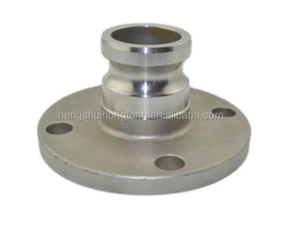 China Flange / Nipple Type Stainless Steel Quick Coupling Camlock for sale