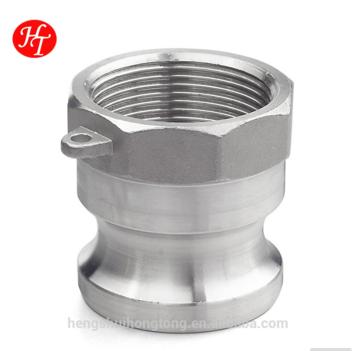 China Oil Gas Water Stainless Steel Industrial Camlock Quick Coupling Type A/B/C/D/E/F/DC/DP for sale