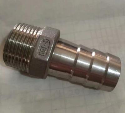 China Stainless steel connection and casting techniques (HCB) pipe fittings /female pipe nipple /threaded pipe connector for sale