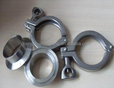 China Pipe Clamp Stainless Steel Strap Pipe Clamp for sale