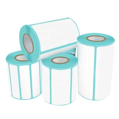 China High Quality Waterproof Triple Proof Core Adhesive Label Sticker Small Direct Thermal Paper For Sunmi V2pro Handheld Printer for sale