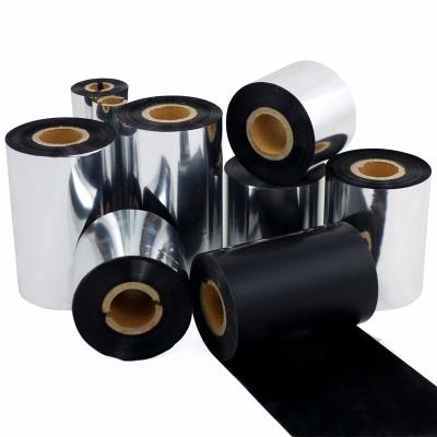 China Wholesale COMPATIBLE thermal transfer carbon wax base printed ribbon for ribbon printer for sale