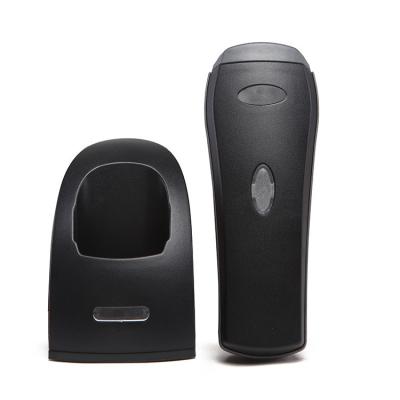 China Commercial Wireless Barcode Scanner Laser Barcode Reader 1D 2D QR Handheld Barcode Reader for sale