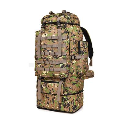 China High Capacity Waterproof Soft Breathable Tactical Waterproof Backpack Camouflage Military Rucksack for sale