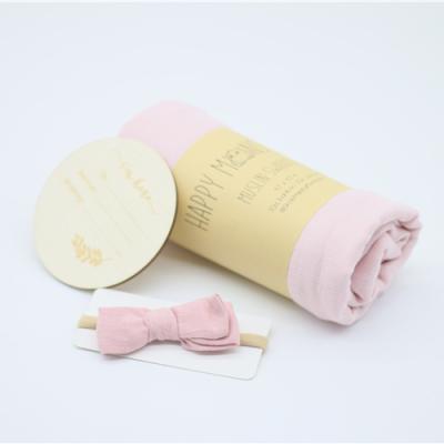 China Custom Ultra Soft Baby WARM Blanket Wrap Muslin Wholesale Wrap Blankets 100% Organic Cotton Double Gauze for sale