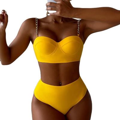 China OEM ODM Removable Padded Swimwear Swimwear Women Custom Bikini Sets Swimwear Two Piece Swimwear Sexy Women Swimming Suits Girls' Tankinis for sale